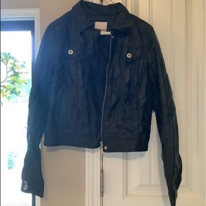 Medium Faux Leather Jacket
